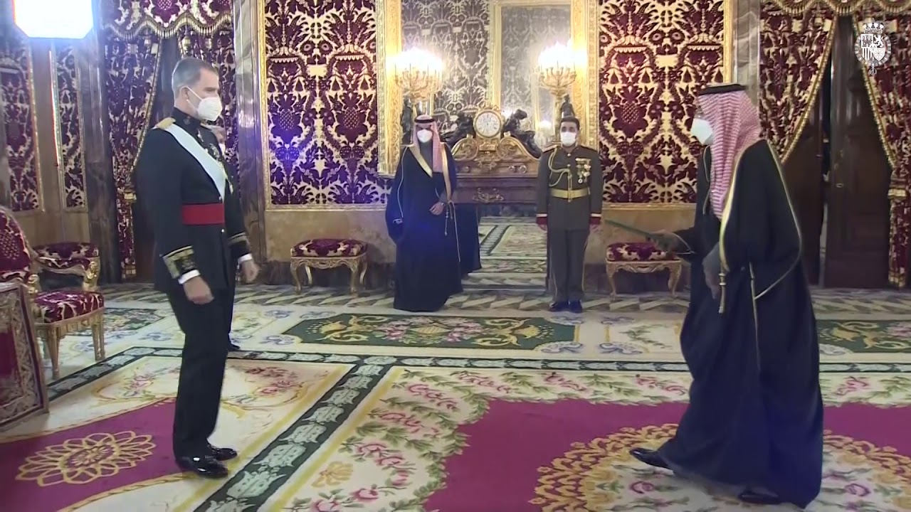 Presentación Cartas Credenciales del Embajador de Arabia Saudí, Azzam Abdulkarim Algain