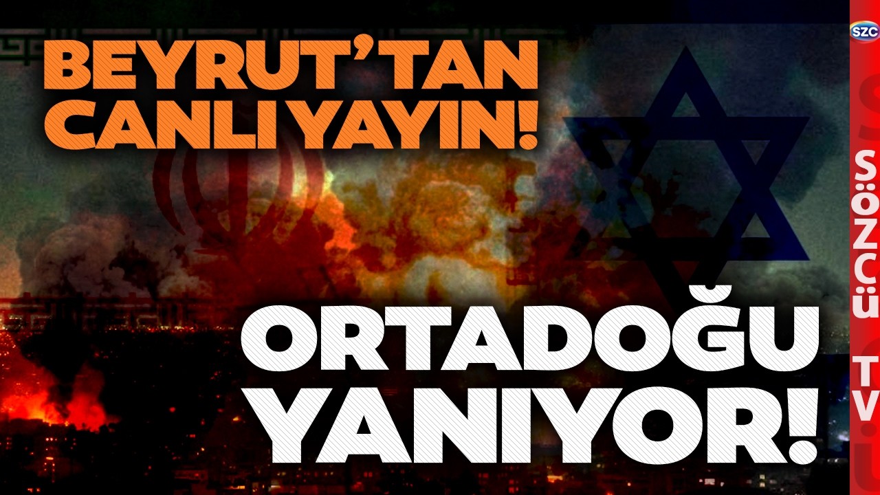 Beyrut'tan Dumanlar Yükseliyor! Hizbullah'tan Misilleme! Anbean Canlı Yayın
