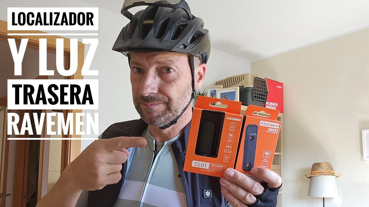Localizador ABF01 y luz Ravemen CL01: análisis