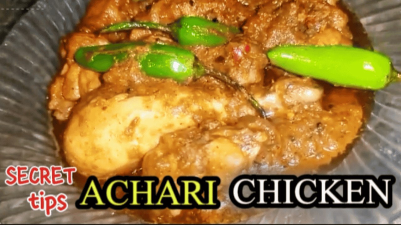 Restaurant style Achari Chicken recipe | Achari Chicken Recipe in Mustard Oil  #easyrecipe #viral