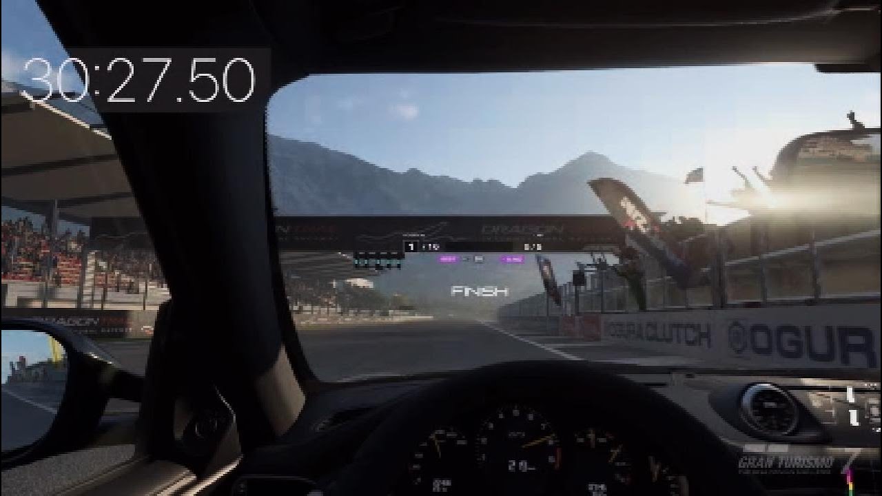 WTC600 championship speedrun 30:27.50