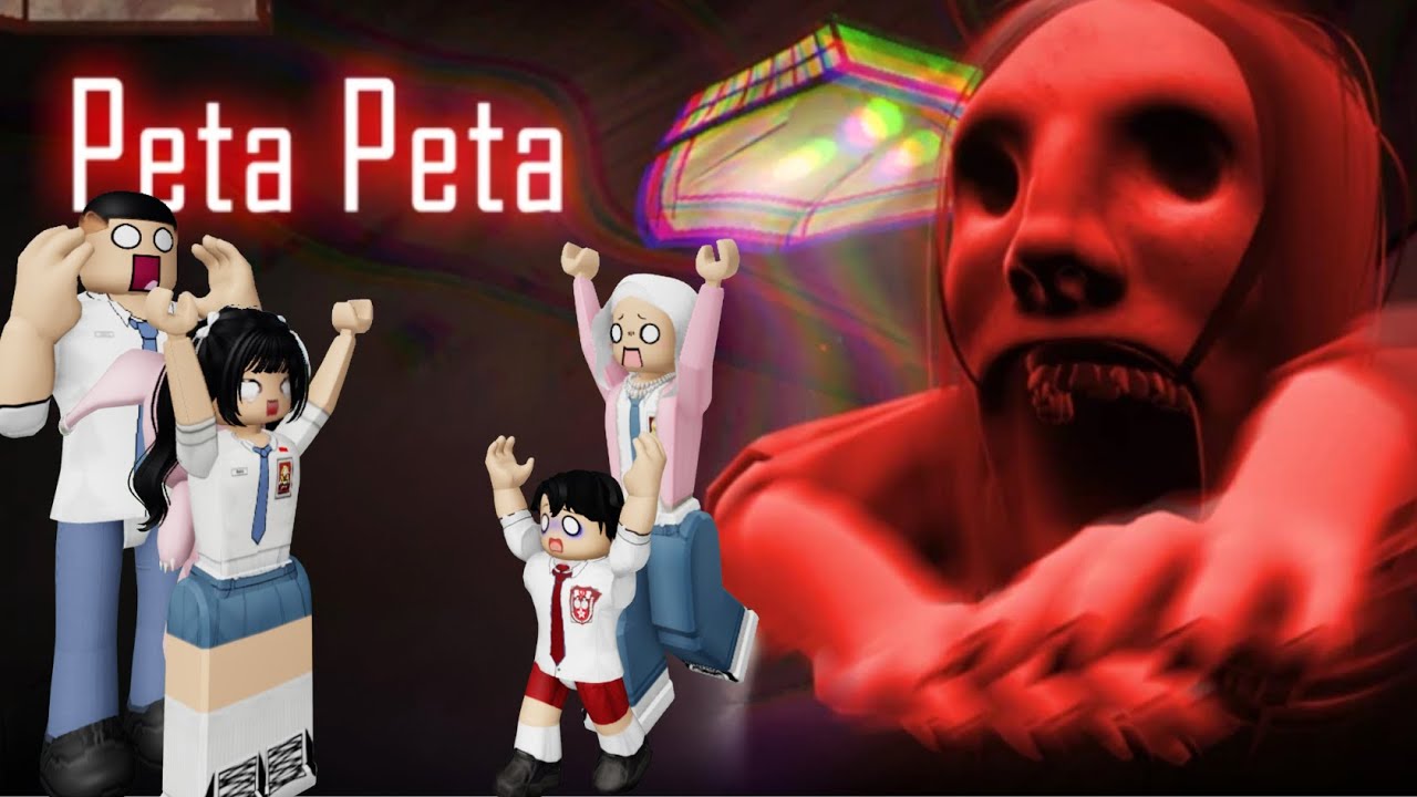KELUARGA BOKIR TERJEBAK DI MAP PETA PETA ‼️ PETAPETA Horor Roblox Indonesia