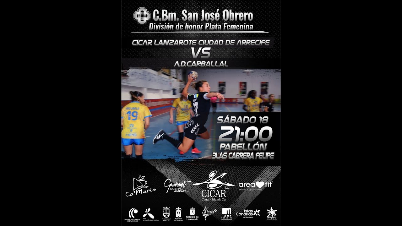 CICAR LANZAROTE CIUDAD ARRECIFE   vs A.D. CARBALLAL