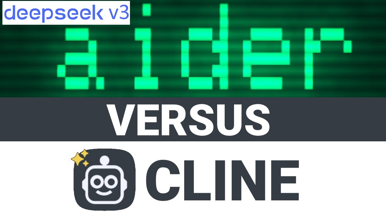 Aider vs Cline Using DeepSeek 3: Codebase 20k Lines