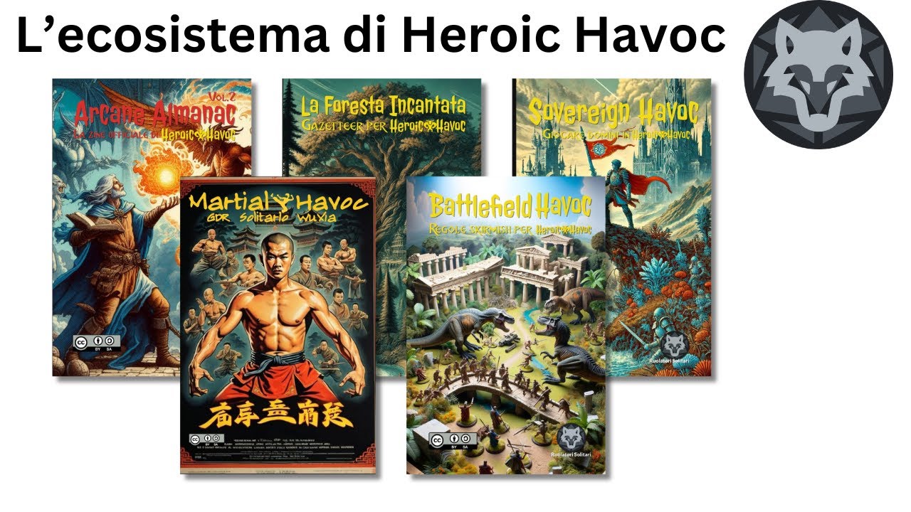 L'ecosistema di Heroic Havoc - Nuove uscite e supplementi!
