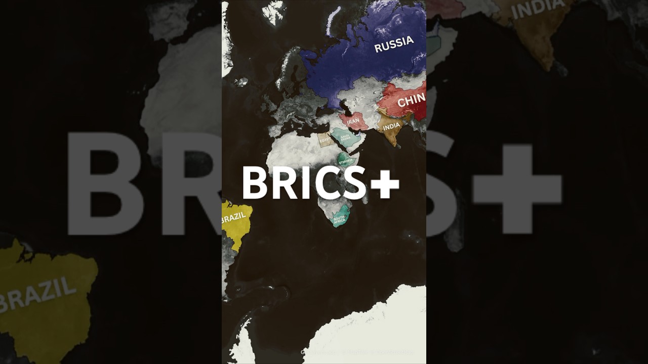 BRICS Nations: The Rise of a New World Order! #brics2025 #worldmap #russia #india #china #brazil