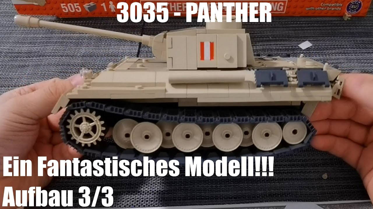 PANTHER - Cobi 3035 Aufbau Part 3/3: Heute wird er Fertig gebaut =D