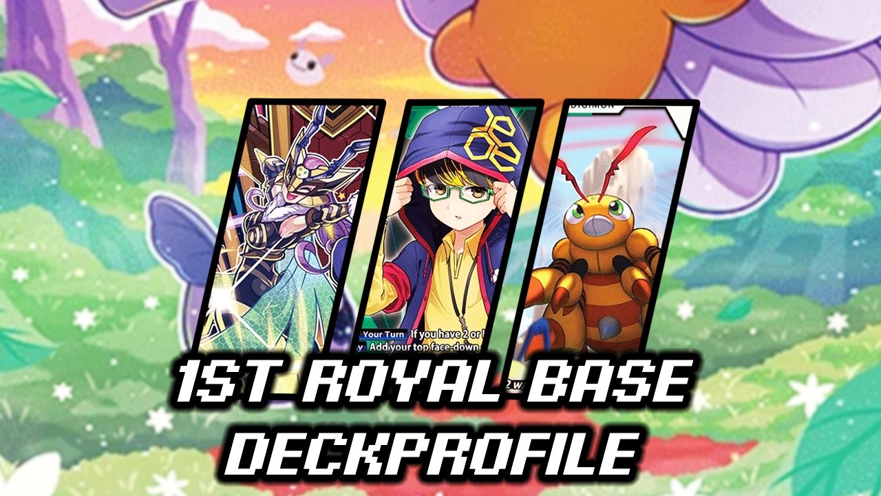 EX11 Royal Base Deckprofile + Locals Gameplay Review | Digimon TCG