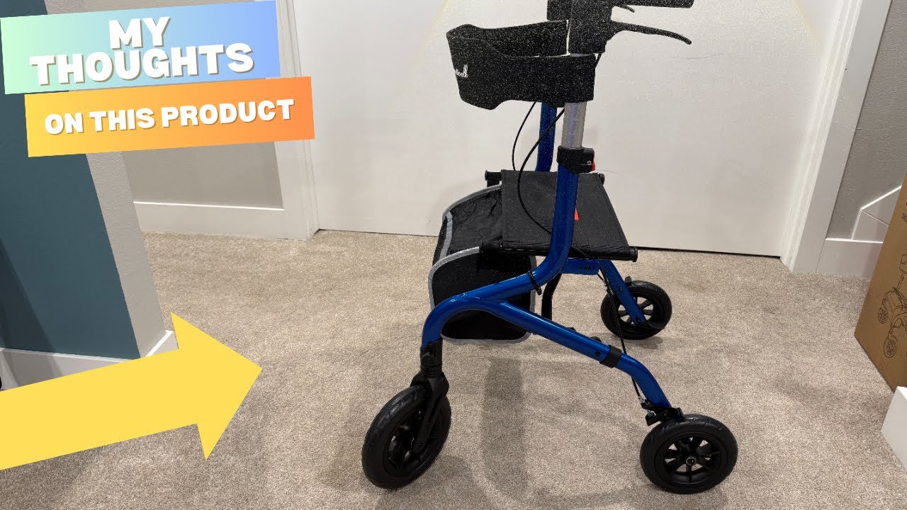 PLANET WALK Foldable Rollator Walker: 10" & 8" All-Terrain  Is It Worth It? #amazon #ad