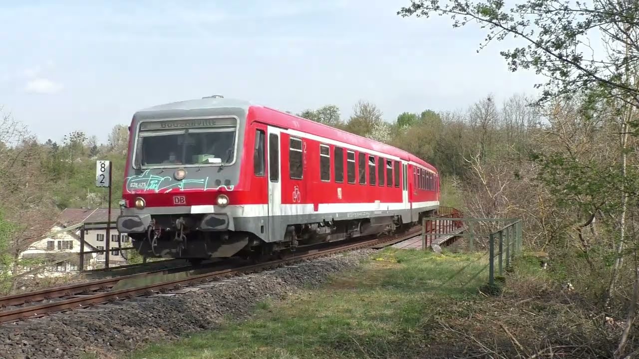 Karfreitagssonderzüge mit BR628 nach Bouzonville [2022]