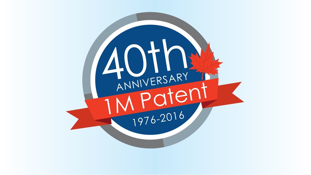 40th anniversary of the grant of the 1 millionth patent in Canada