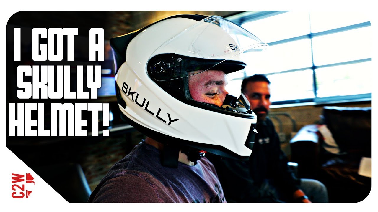 Going to PICKUP my NEW SKULLY HELMET!