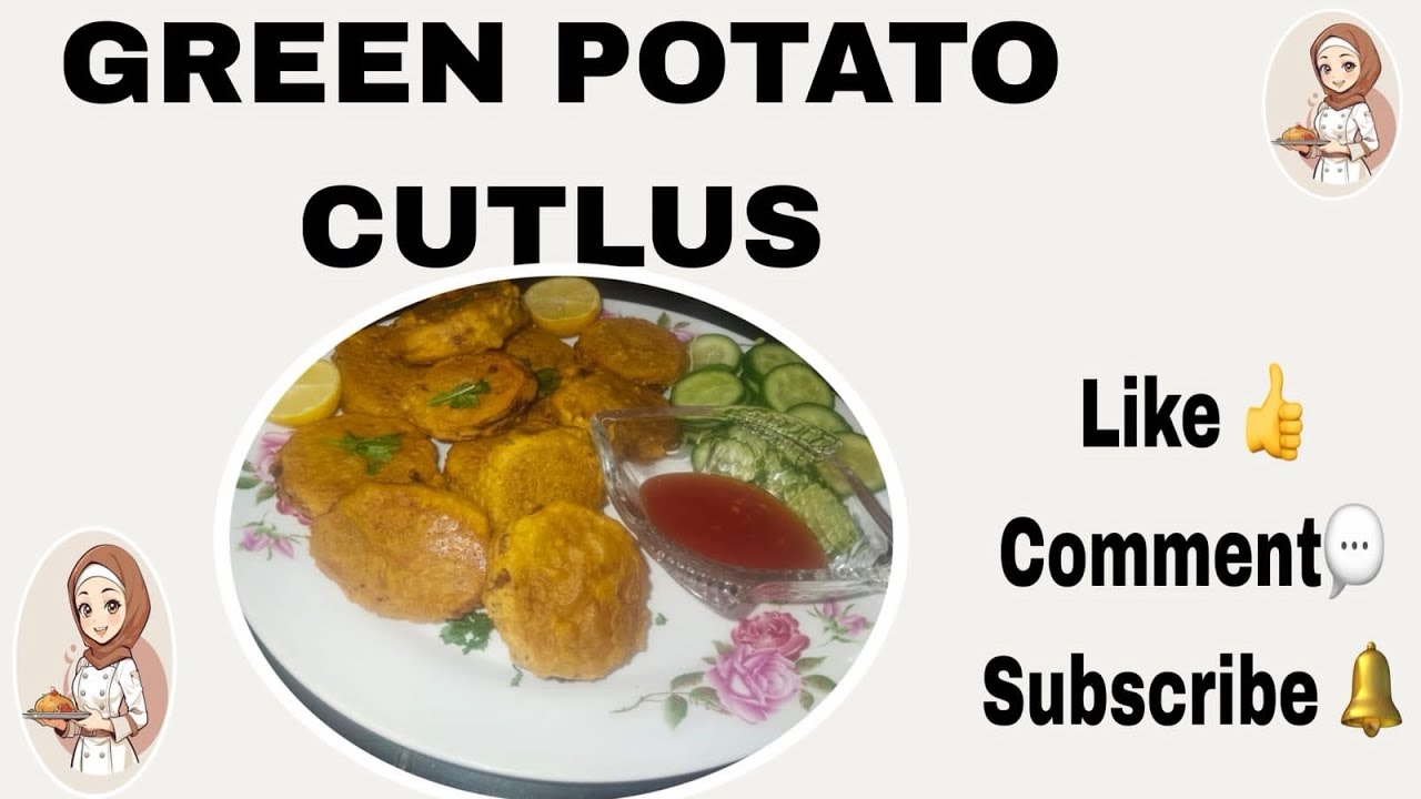 GREEN POTATO CUTLUS | By Desi Kitchen Subscribe must👍☺️#food#cookingrecipe #homecuisine#foodrecipe 