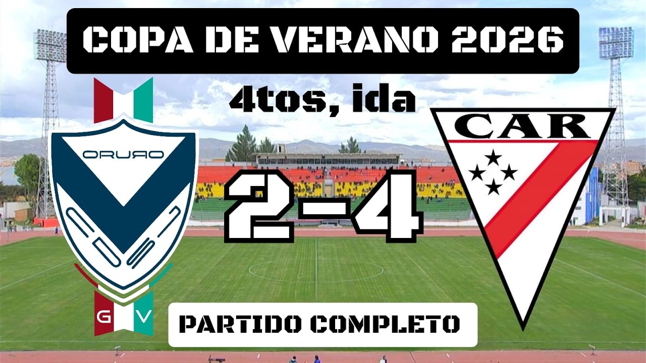 PARTIDO COMPLETO: GV San José 2 - 4 Always Ready | Copa de Verano 2026, 4tos de Final, Ida