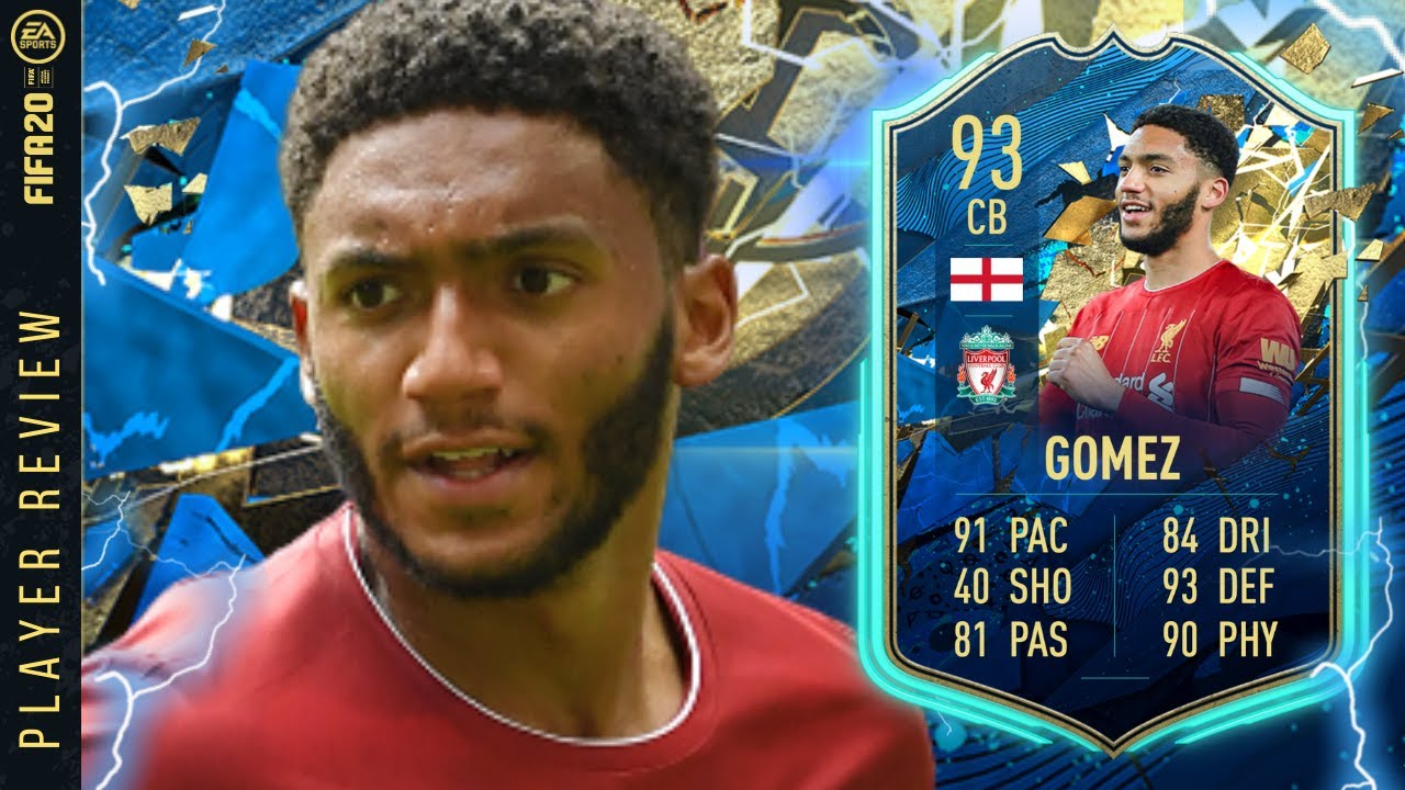 INSANE CARD! 93 TOTSSF JOE GOMEZ PLAYER REVIEW! FIFA 20 Ultimate Team