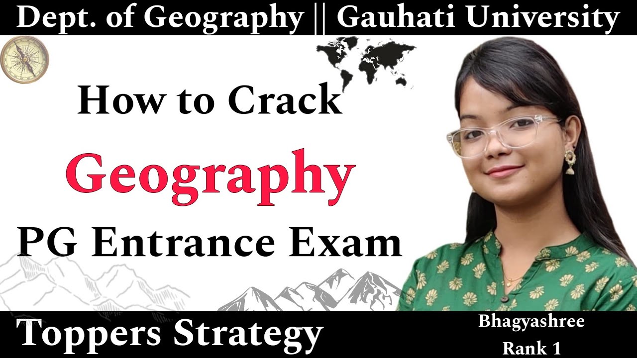 How to Crack PG Geography Entrance Exam (GU,DU,CU etc) || Toppers Tips & Tricks Ep11