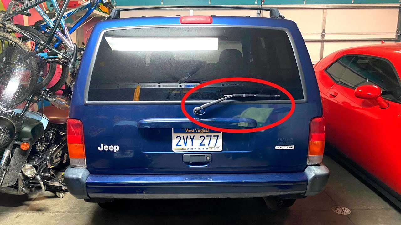 Jeep Cherokee XJ | Замена заднего дворника