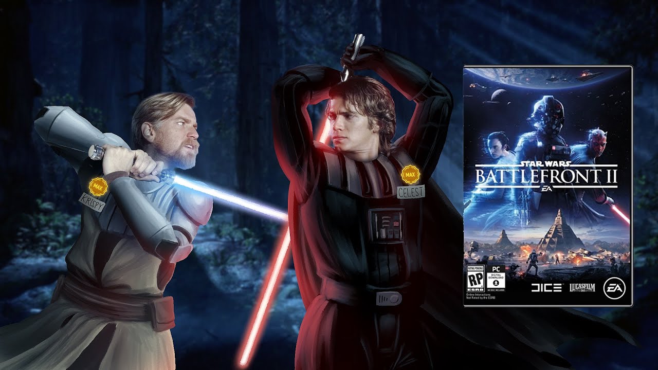 So I finally challenged Battlefront 2 youtuber Krispy to a 1v1...