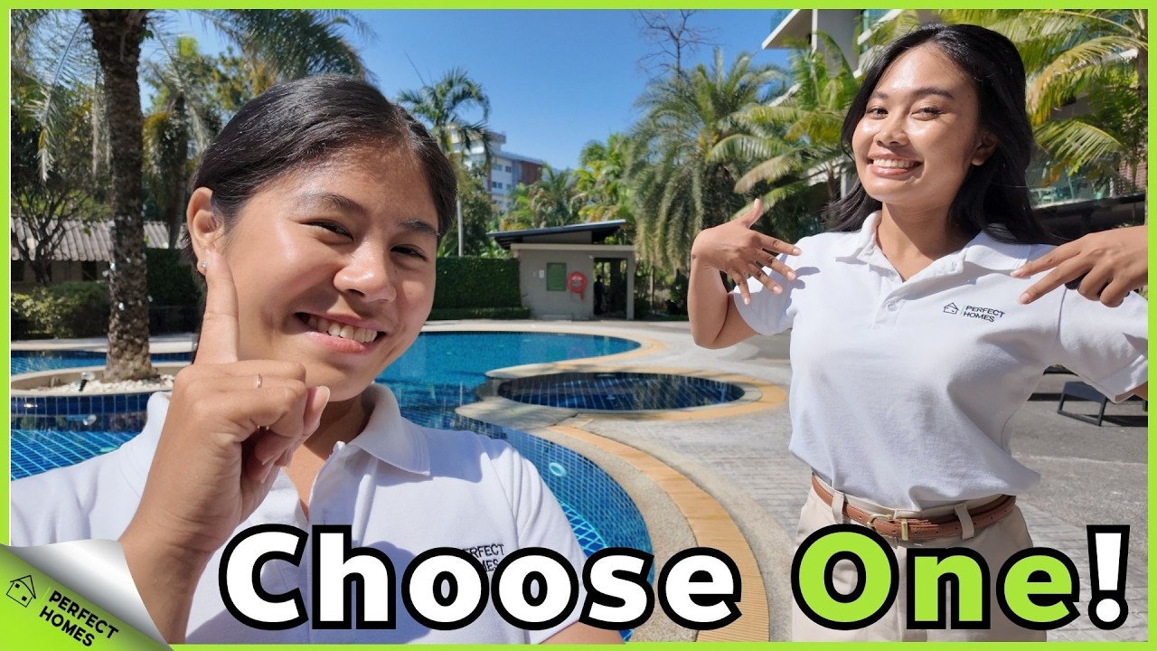 Two Condos! TWO PRICES! Which Condo would you Choose? GO ON TELL US! Choose YOUR Thailand Condo