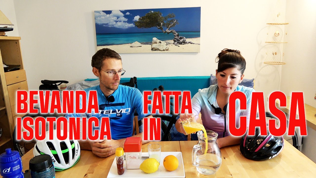 Bevanda isotonica fatta in casa