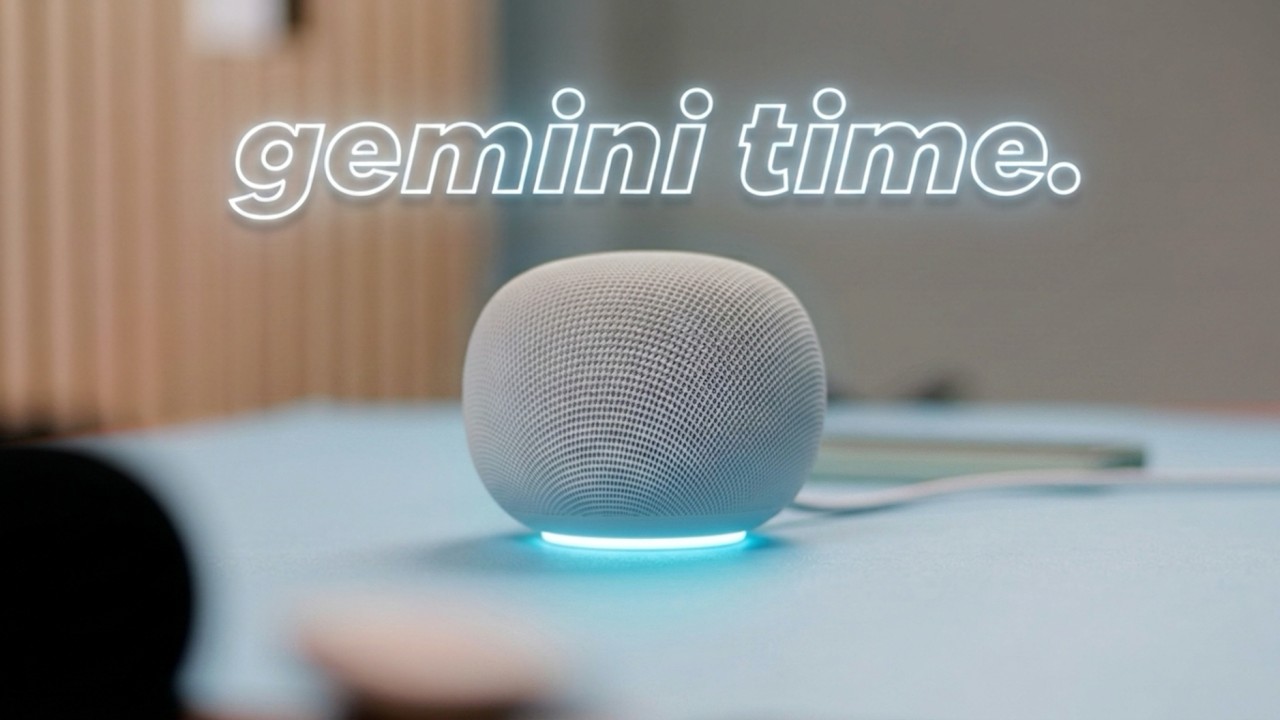 This is the Gemini Home Speaker.