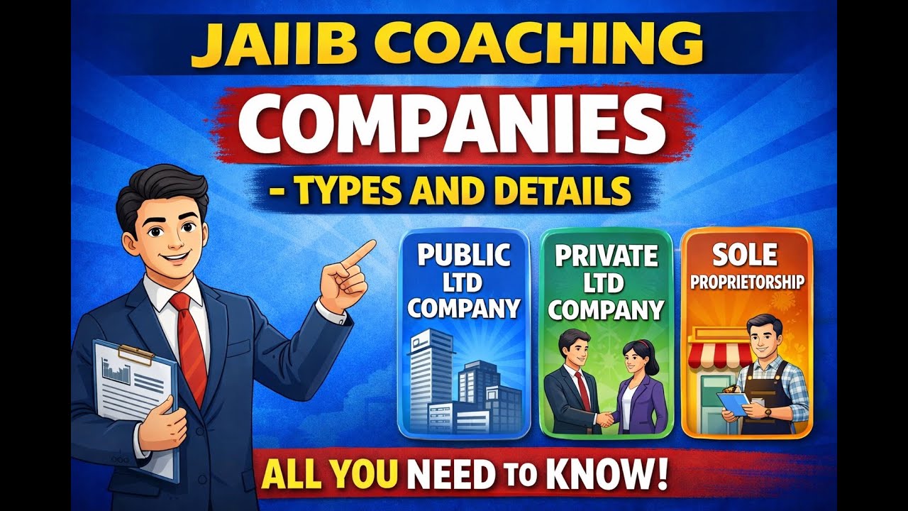 COMPANIES -TYPES AND DETAILS | JAIIB ONLINE COACHING AND BANKING AWARENESS | Ph:8888388333