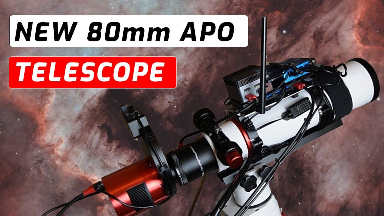 Let's Setup An 80mm SV550 Telescope for Astrophotography