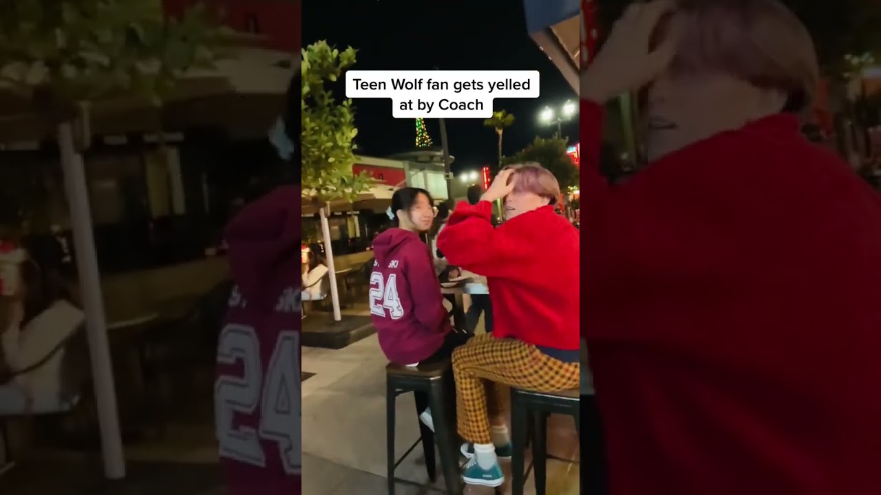 Teen wolf fan gets yelled at by coach #teenwolf #stilesstilinski