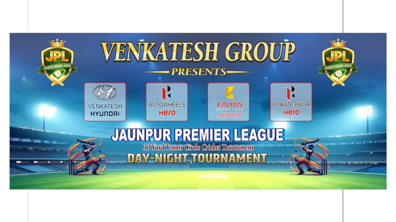 || DAY 3 || JAUNPUR PREMIER LEAGUE - 2026 VENKATESH GROUP