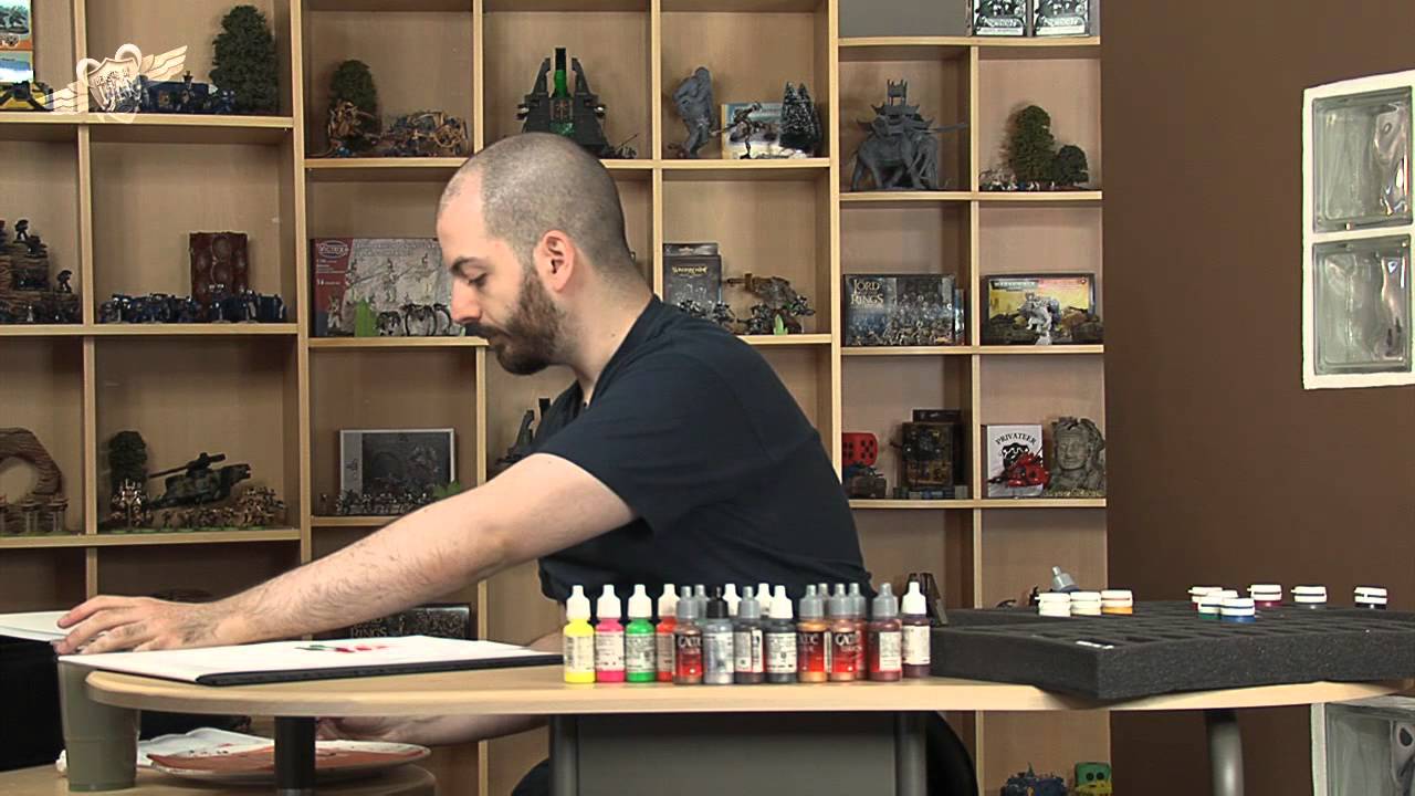 Colour Theory... part 4 (3 Colours Up: Painting Tutorial)