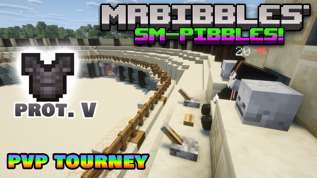 Завтра состоится PvP-турнир по игре Bibbles Minecraft SMP!