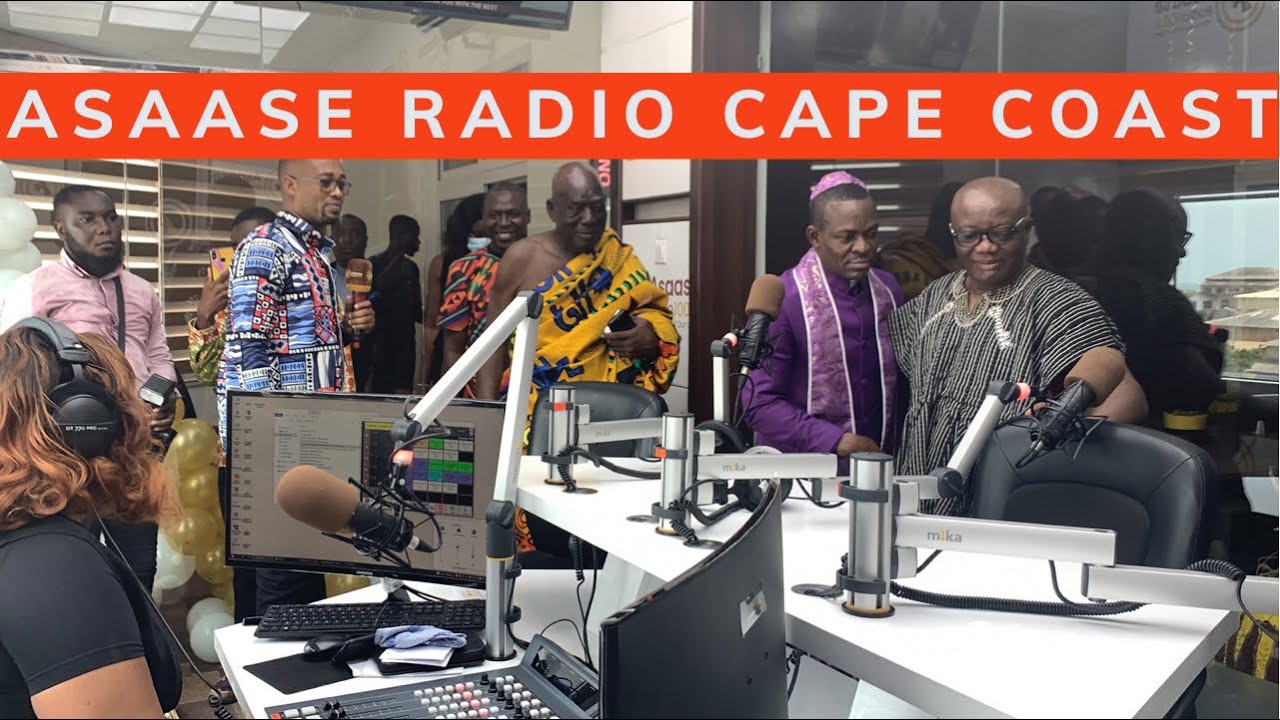 Asaase Radio Duly Launched In Cape Coast | Promises To Promote Local Businesses