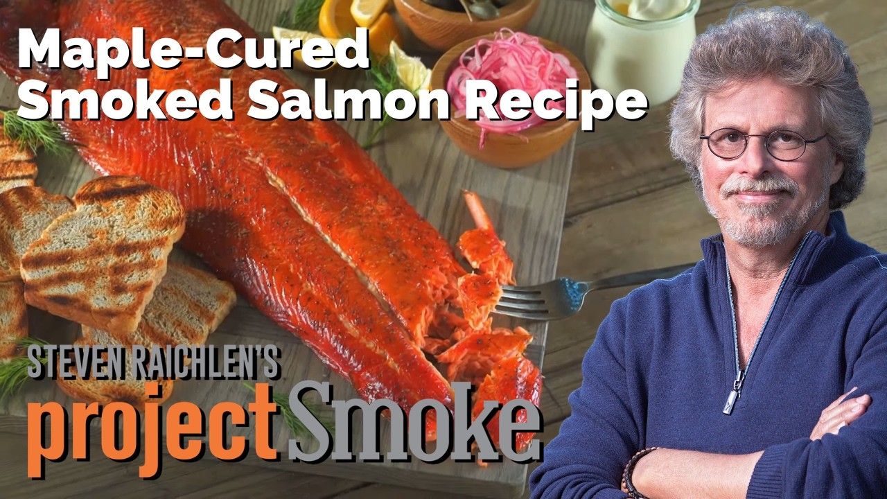 Maple-Cured Smoked King Salmon Recipe - Steven Raichlen's Project Smoke