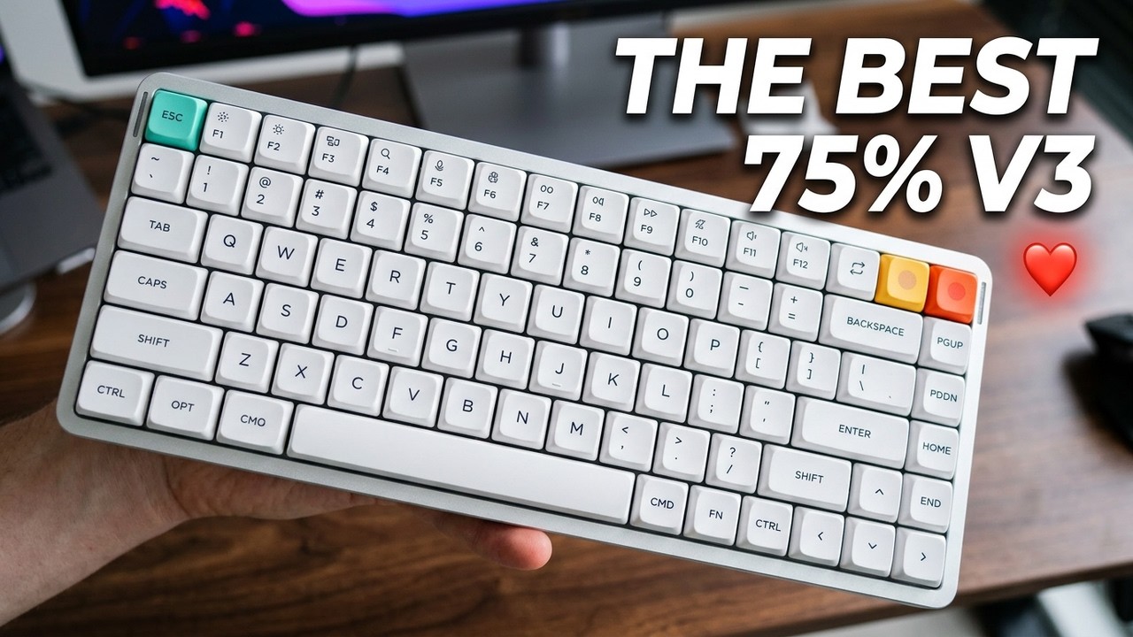 This is the best mechanical keyboard I have tested ❤️ NuPhy Air75 V3 ❤️