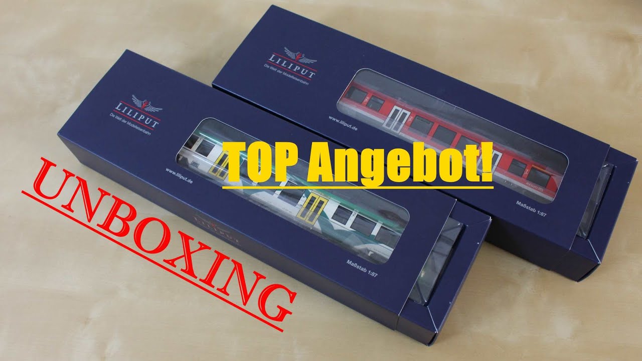 Günstiger Triebwagen H0? Liliput BR 640 (LINT 27) für AC und DC!  [Unboxing/Review]