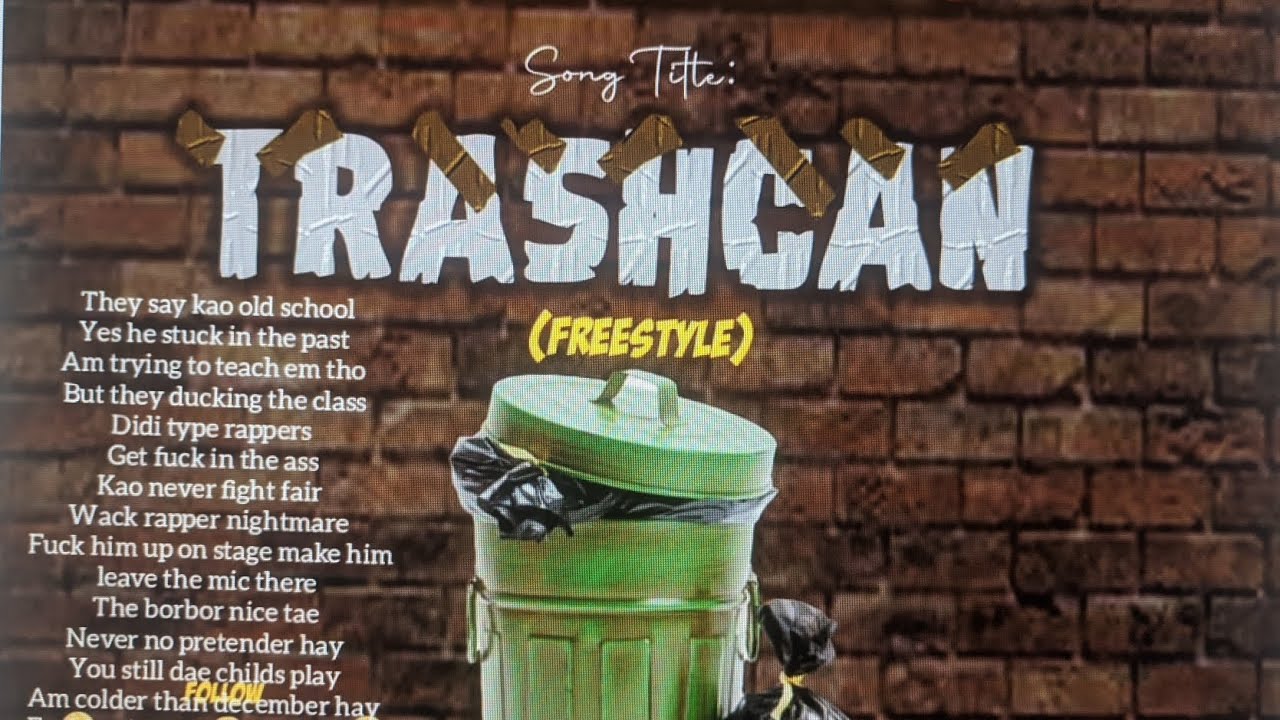 #Kaodenero 🇸🇱 diss #jovie Cameroon , Trash🗑️ can (freestyle) 2024▶️🔥🔥