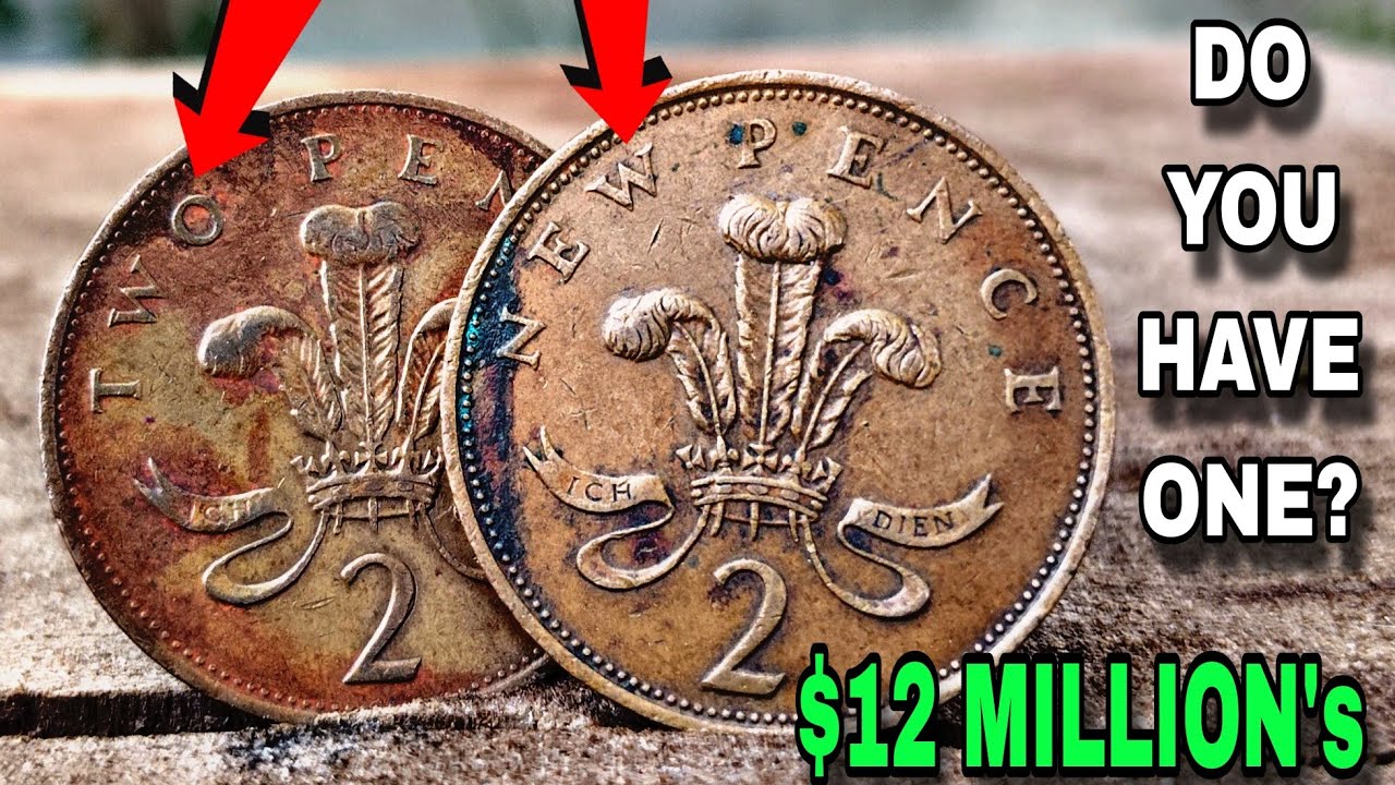 HOLY GRAIL UK TWO NEW PENCE THE TOP 10 VALUABLE UK 2 PENCE COINS WORTH HUGE MONEY!2p to Look for!