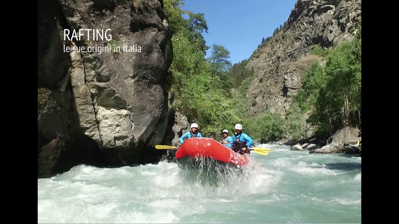 Rafting: le sue origini in Italia