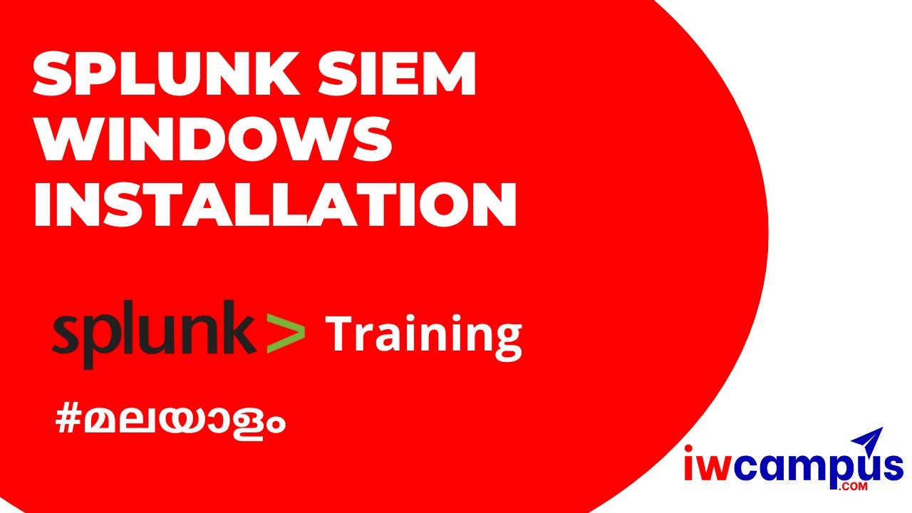 Splunk Windows Server Installation in Malayalam 