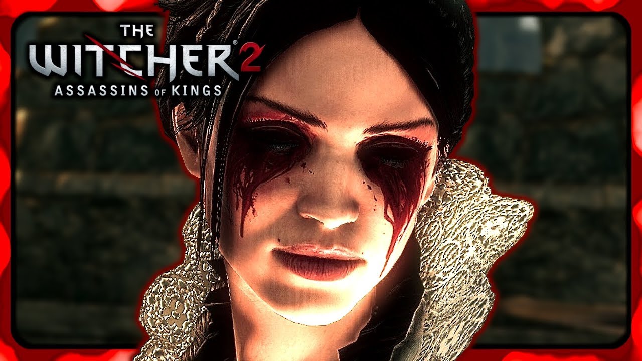 Geralt Chooses to Save Saskia instead of Triss - Witcher 2