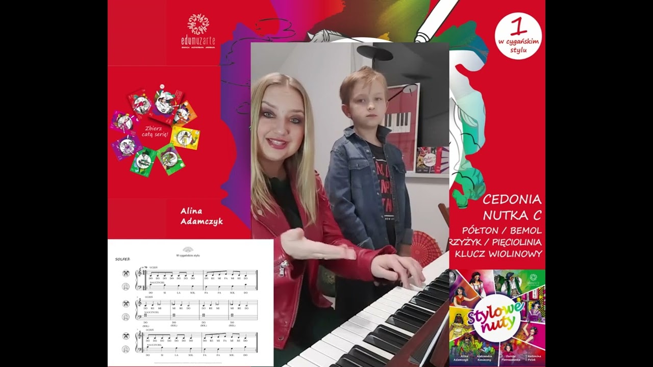 W cygańskim stylu - stylowe nuty - SOLFEŻ - śpiewaj z nami - edukacja muz. krok po kroku