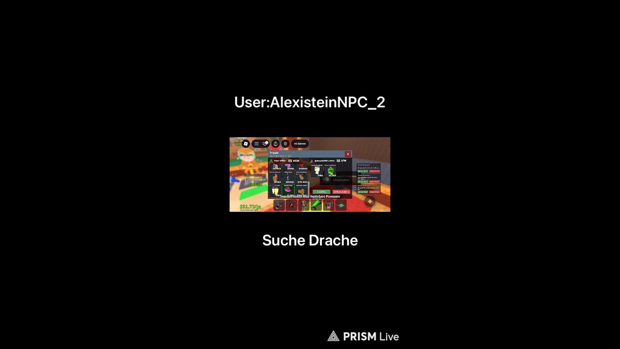 Steal a Brainrot traden mit euch