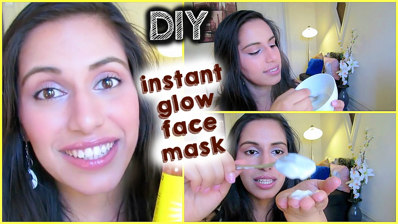 DIY Get CELEBRITY like GLOWING SKIN Fast {Face Mask} DIY Beauty Tips for Skin Care