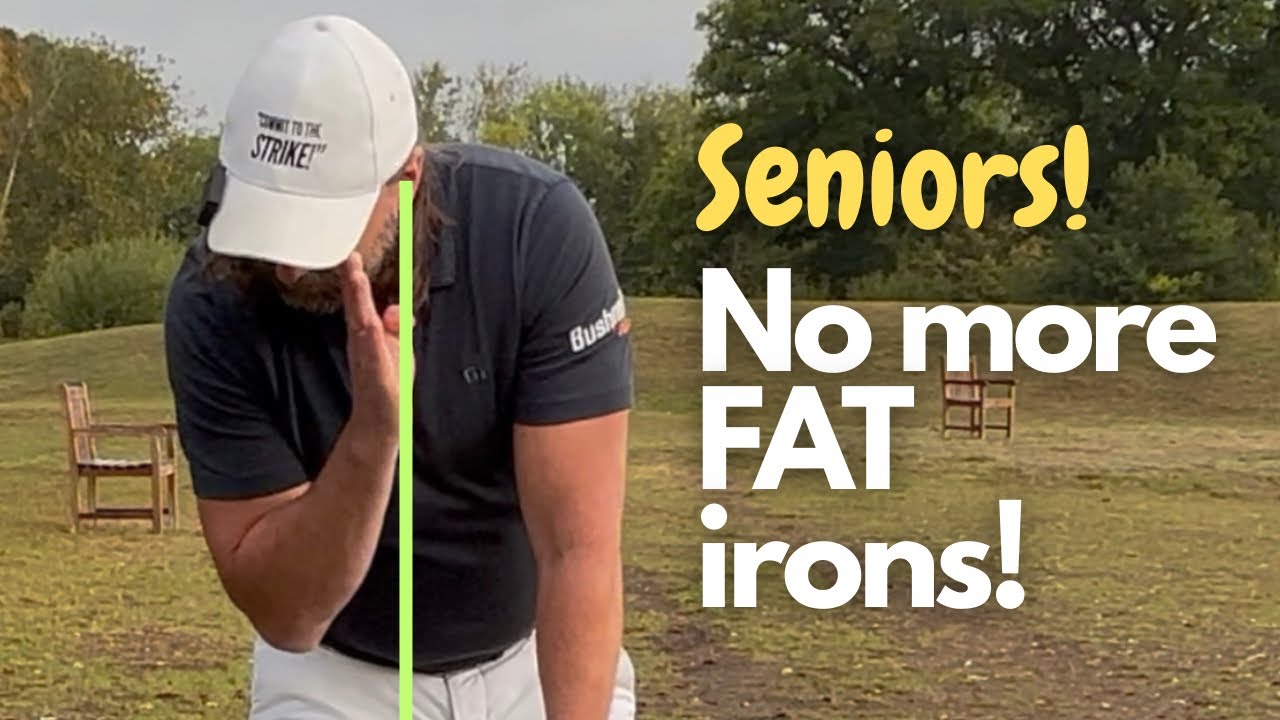 Compressed iron strikes! Simply put and EASILY DONE for senior golfers #golf #golfswing 