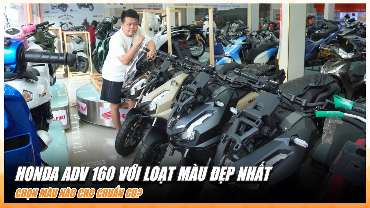 Honda ADV 160 Màu Sắc Đa Dạng  Bản Nào Cũng Đẹp, Nhìn Là Muốn Lái