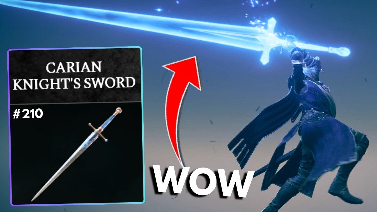 Эта сборка CARIAN KNIGHT делает Elden Ring ЛЕГКИМ (прохождение ELDEN RING со всеми 402 видами ору...