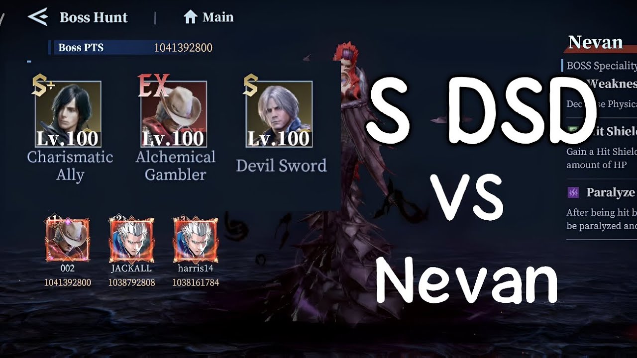 Nevan Kill – S DSD / EX AG / S+ CA