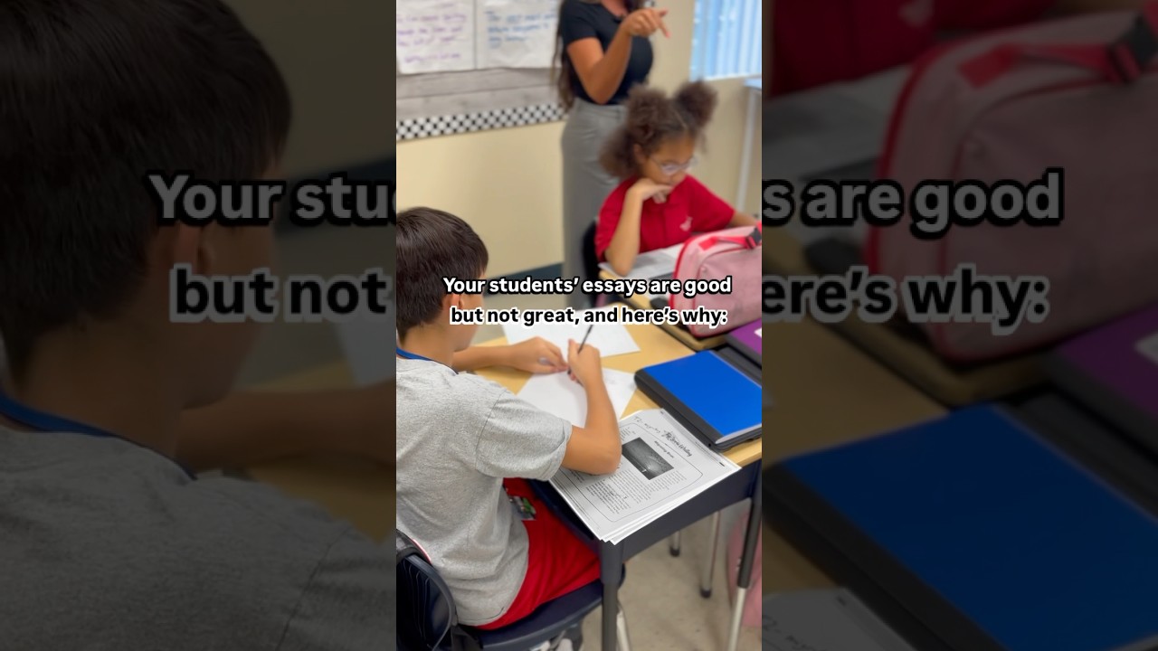 The #1 trick to help students explain their evidence in writing!