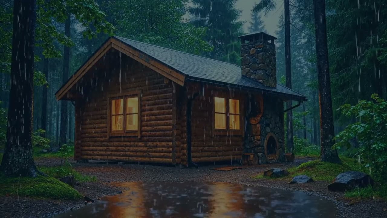 Calm Rain Sounds for Sleeping | Relaxing Rain Ambience for Deep Sleep & Stress Relief