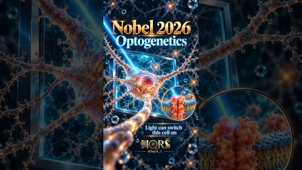 Optogenetics: Nobel 2026 #nobelprize #optogenetics #NobelPrize2026 #physiology #medicine